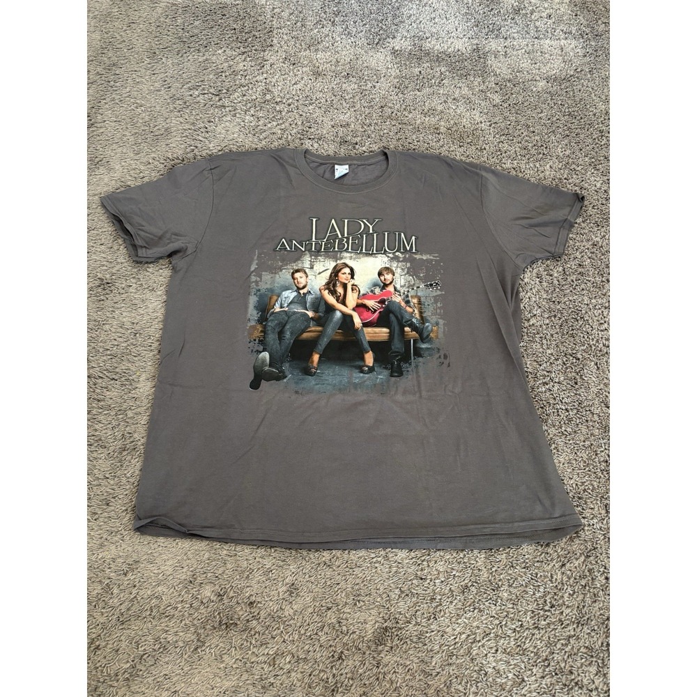 Lady Antebellum Black T Tee Shirt Size 2XL Country Music Band 2011 Tour